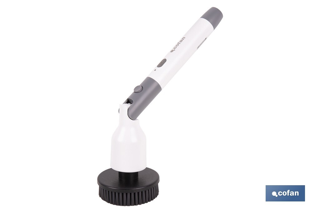 Cepillo de limpieza eléctrico multifunción con 2 velocidades | Recargable USB | Con 11 accesorios intercambiables | Resistente al agua IPX7 - Cofan