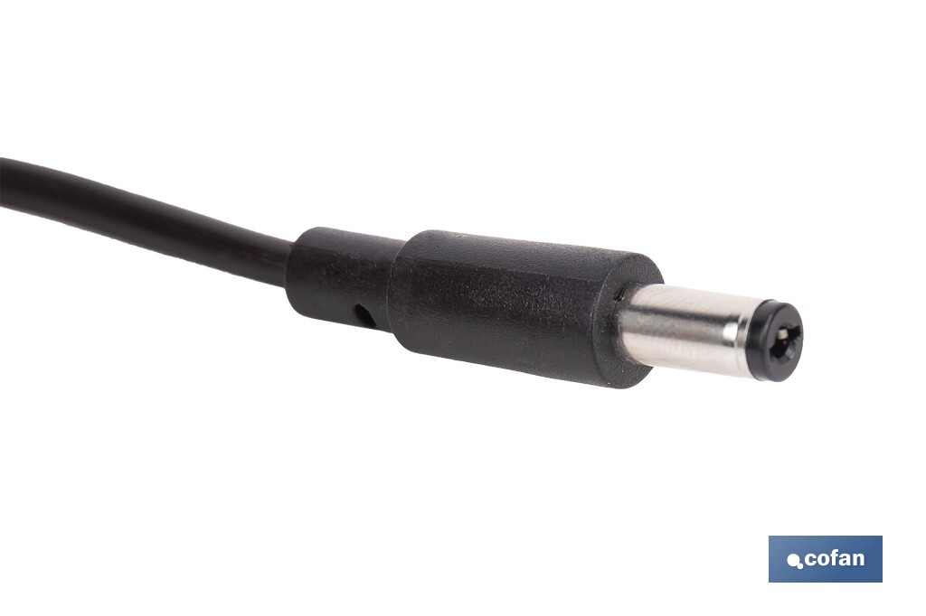 Cargador para aspiradoras inalámbricas | Adecuado para batería Li-Ion 25,9 V - 2500 mAh | Longitud del cable: 1,5 m - Cofan