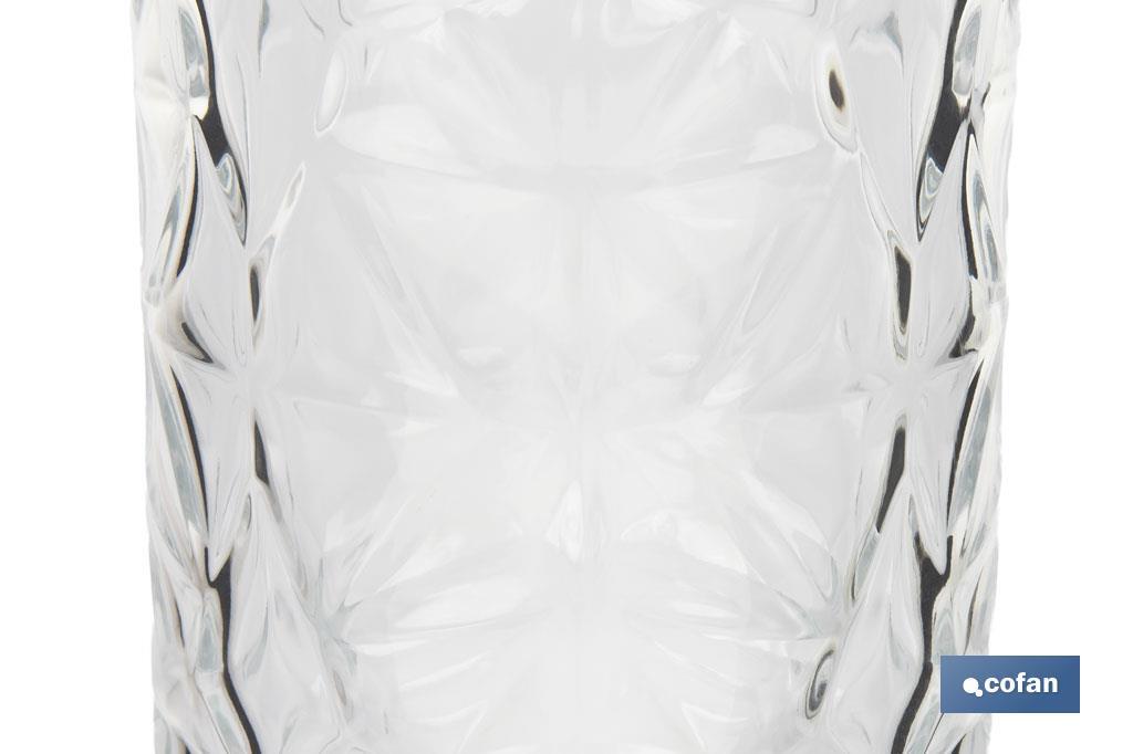 Botella de vidrio italiano con cierre de estribo | Capacidad: 1 litro - Cofan