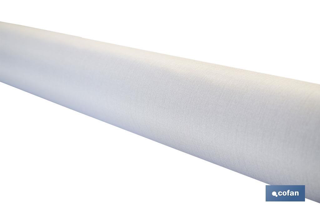 Stain-resistant tablecloth | Grey soft design | Vinyl and polyester | Waterproof | Easy to clean | Available in different sizes - Cofan