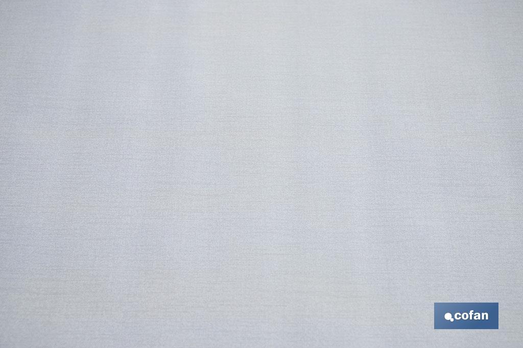Stain-resistant tablecloth | Grey soft design | Vinyl and polyester | Waterproof | Easy to clean | Available in different sizes - Cofan