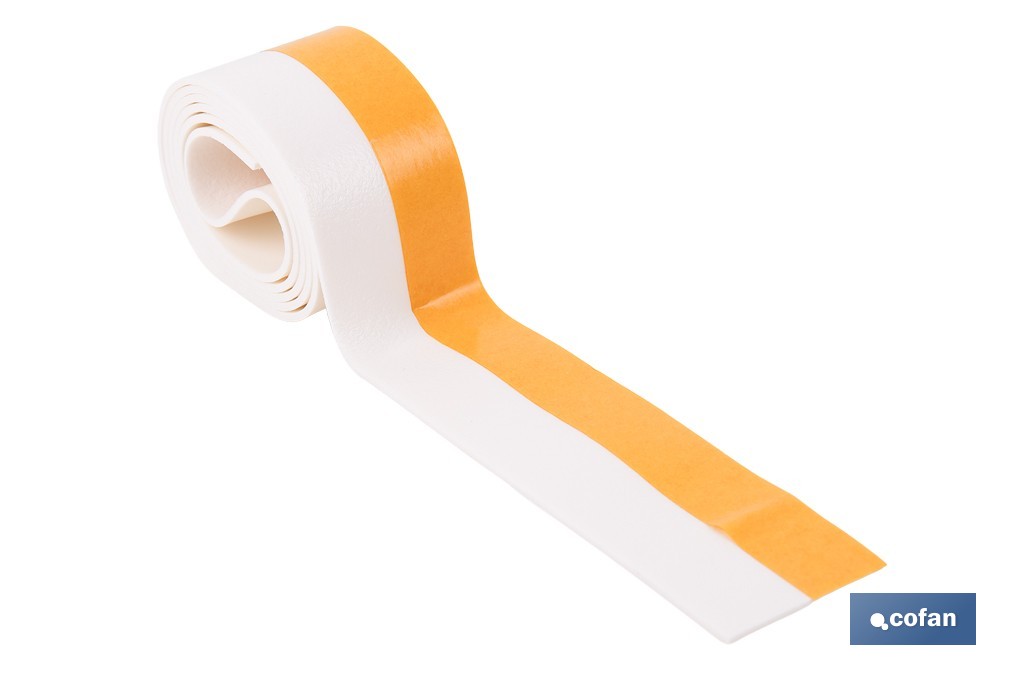 Burlete de PVC expandido | Longitud de 100 cm | Disponible en dos acabados diferentes - Cofan