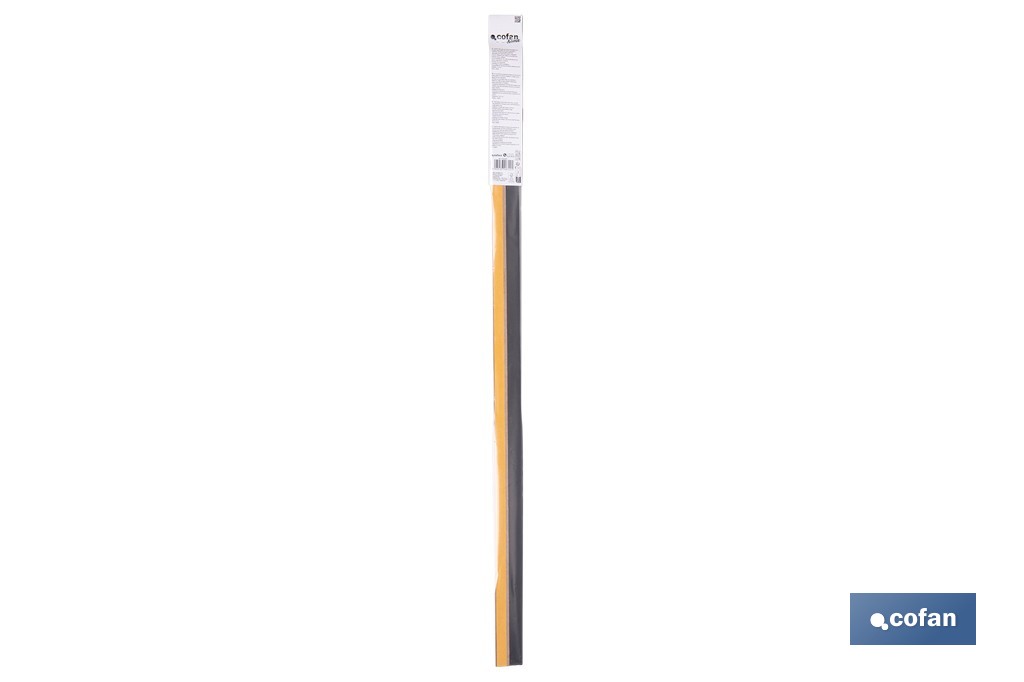 Burlete adhesivo de madera sostenible | Longitud de 91,5 cm | Disponible en diferentes acabados - Cofan