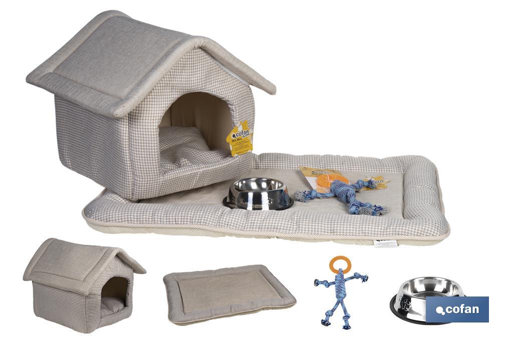 Lot de 4 accessoires pour animaux de compagnie pour la maison - Cofan