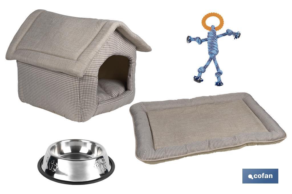 Lot de 4 accessoires pour animaux de compagnie pour la maison - Cofan