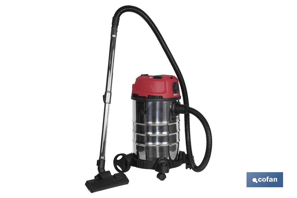 ASPIRATEUR PROFESSIONNEL 30 LITRES MODÈLE SIROCO - Cofan