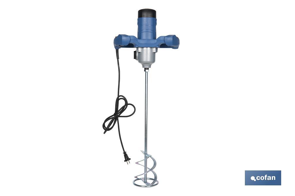 Paddle mixer | M14 paddle connection | Mixing paddle included | 2 speeds | Power: 1,400W - Cofan