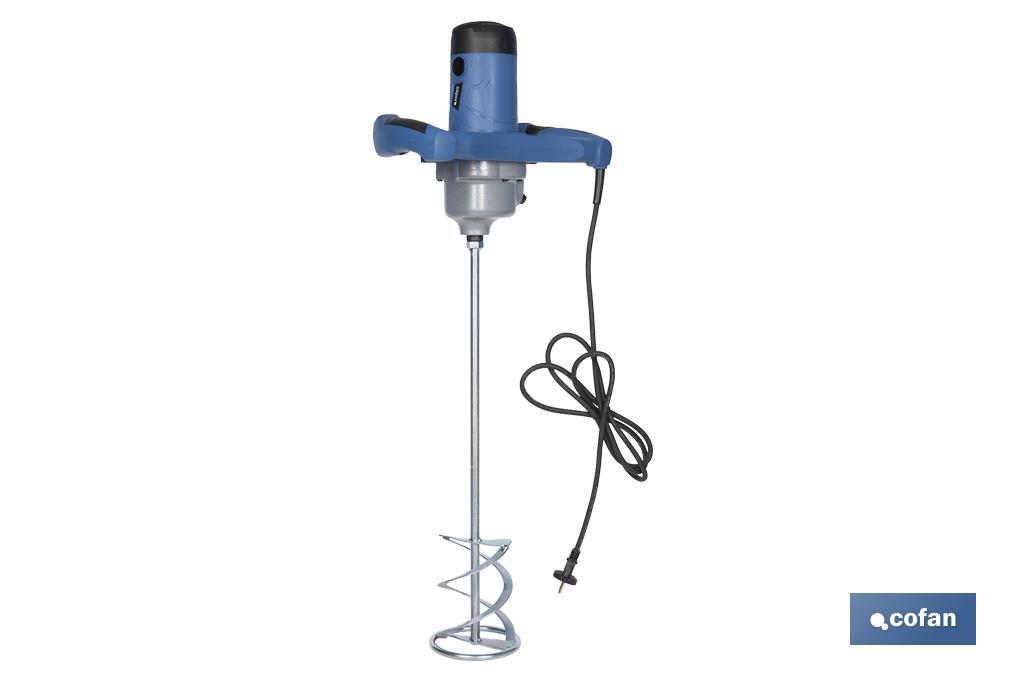 Paddle mixer | M14 paddle connection | Mixing paddle included | 2 speeds | Power: 1,400W - Cofan