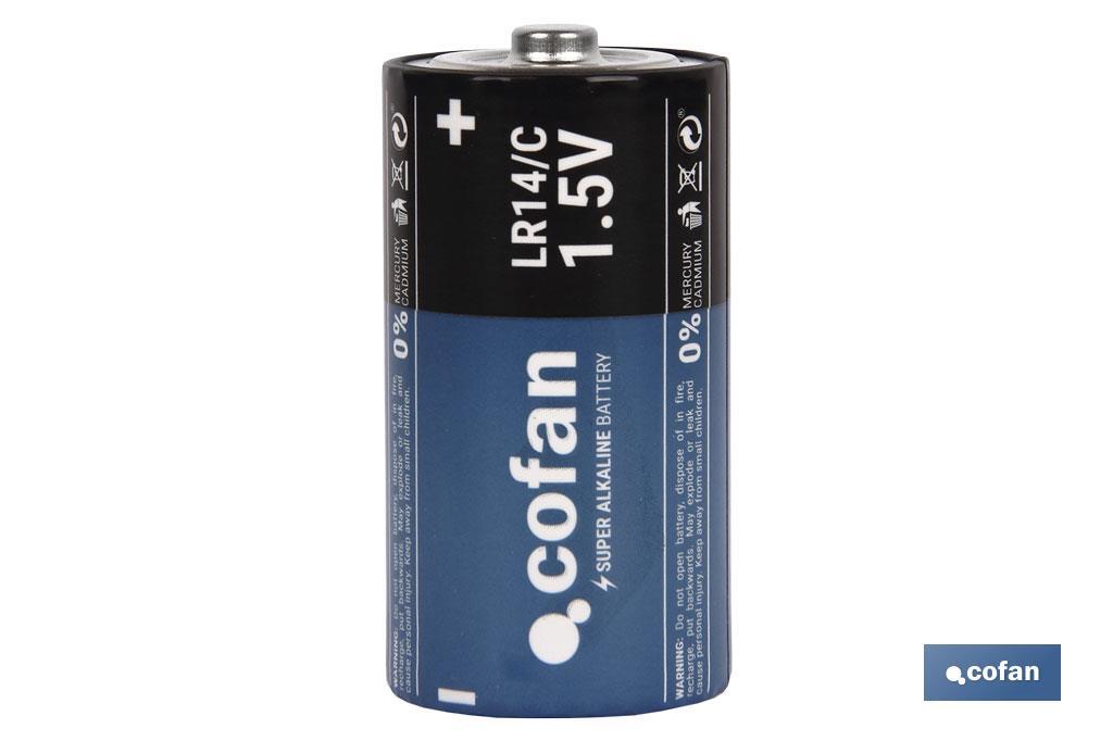 Alkaline Batterien - LR14 C/1,5V - Cofan