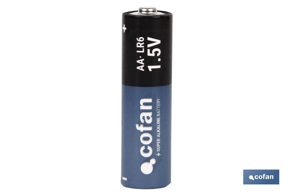 Alkaline batteries - LR6 AA/1,5V - Cofan