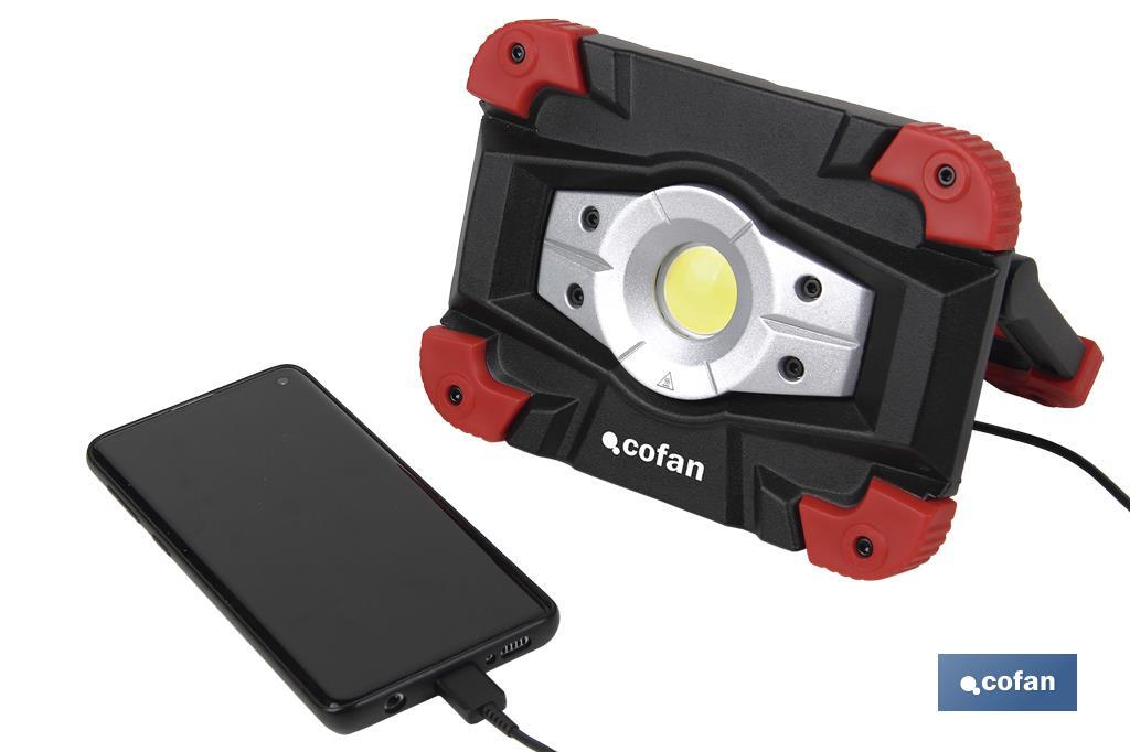 Luz de trabalho com USB - Cofan