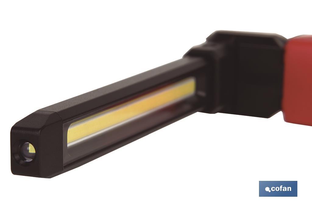 Lampada de Inspeção Dobrável | 5 W COB LED 6500 K | Ligação USB - Cofan