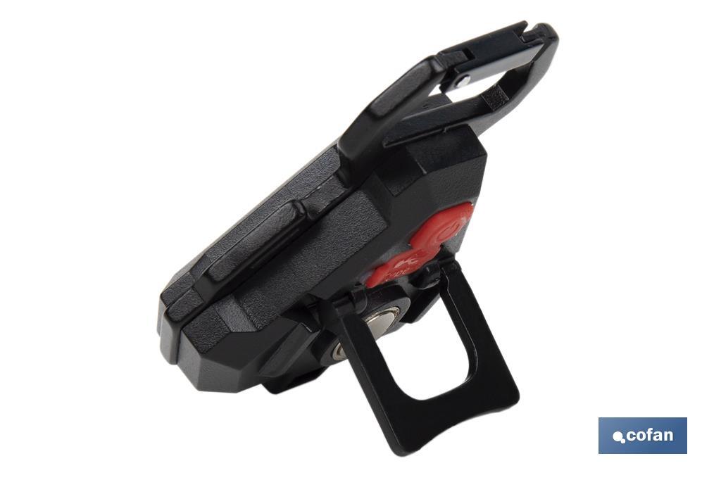 Mini Cob Led Rechargeable Flashlight | Mini LED work light with hook and extra strong magnet - Cofan