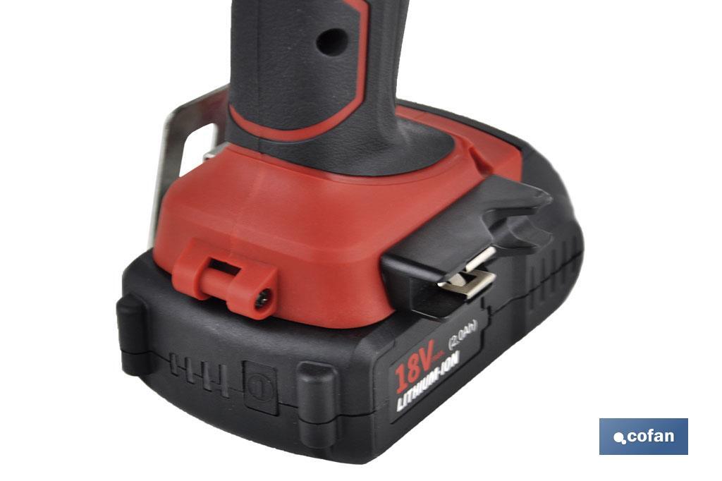 LI-ION CORDLESS IMPACT DRIVER - Cofan