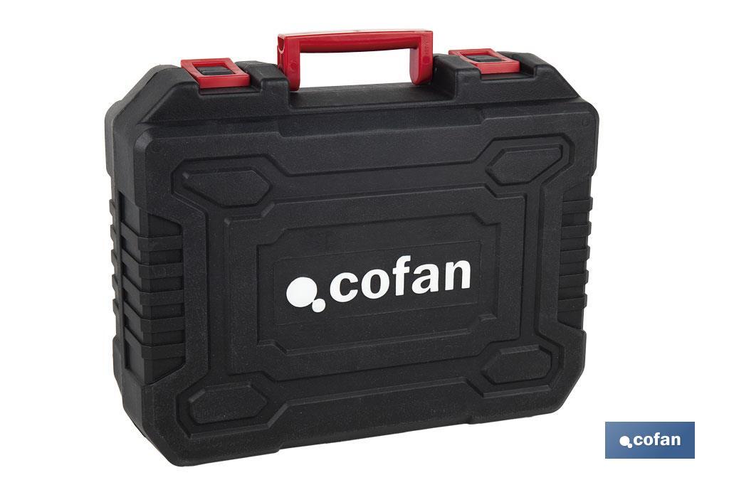 BATTERY-POWERED ANGLE GRINDER - Cofan