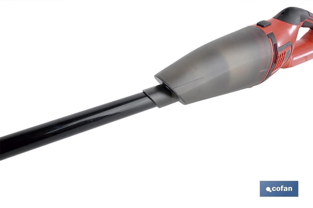Aspirateur à batterie | 20 V | Avec prolongateurs et accessoire tournant - Cofan