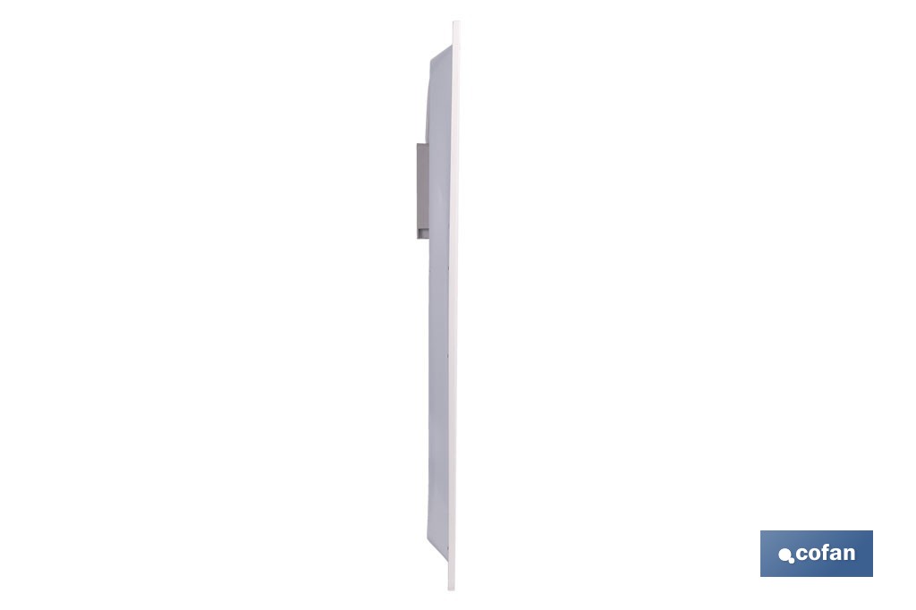 Panel LED empotrable backlight 36 W 3600 lúmenes con luz fría 6500 K | Ahorro de energía y larga duración 30 000 h de vida | Medidas 59,5 x 59,5 cm - Cofan