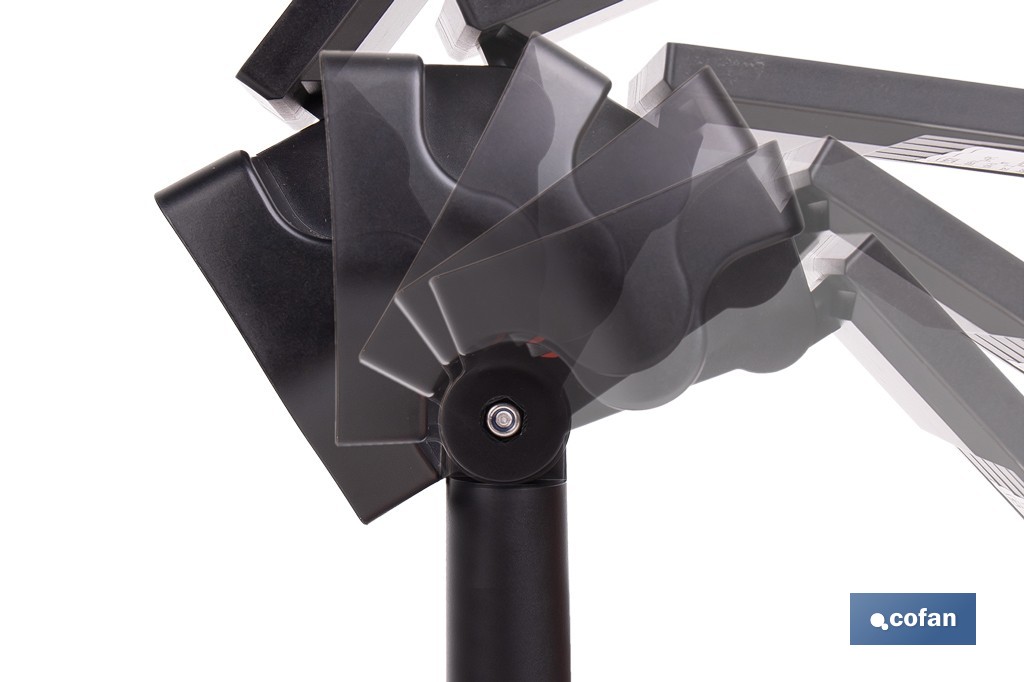 Pack de 4 apliques solares LED con sensor | Instalación en pared o suelo | Dos modos de iluminación | 3000 K, batería 3,7 V, 1500 mAh - Cofan