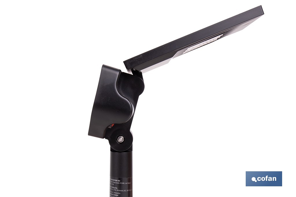 Pack de 4 apliques solares LED con sensor | Instalación en pared o suelo | Dos modos de iluminación | 3000 K, batería 3,7 V, 1500 mAh - Cofan