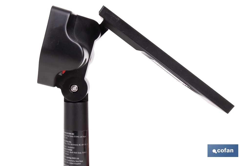 Pack de 4 apliques solares LED con sensor | Instalación en pared o suelo | Dos modos de iluminación | 3000 K, batería 3,7 V, 1500 mAh - Cofan