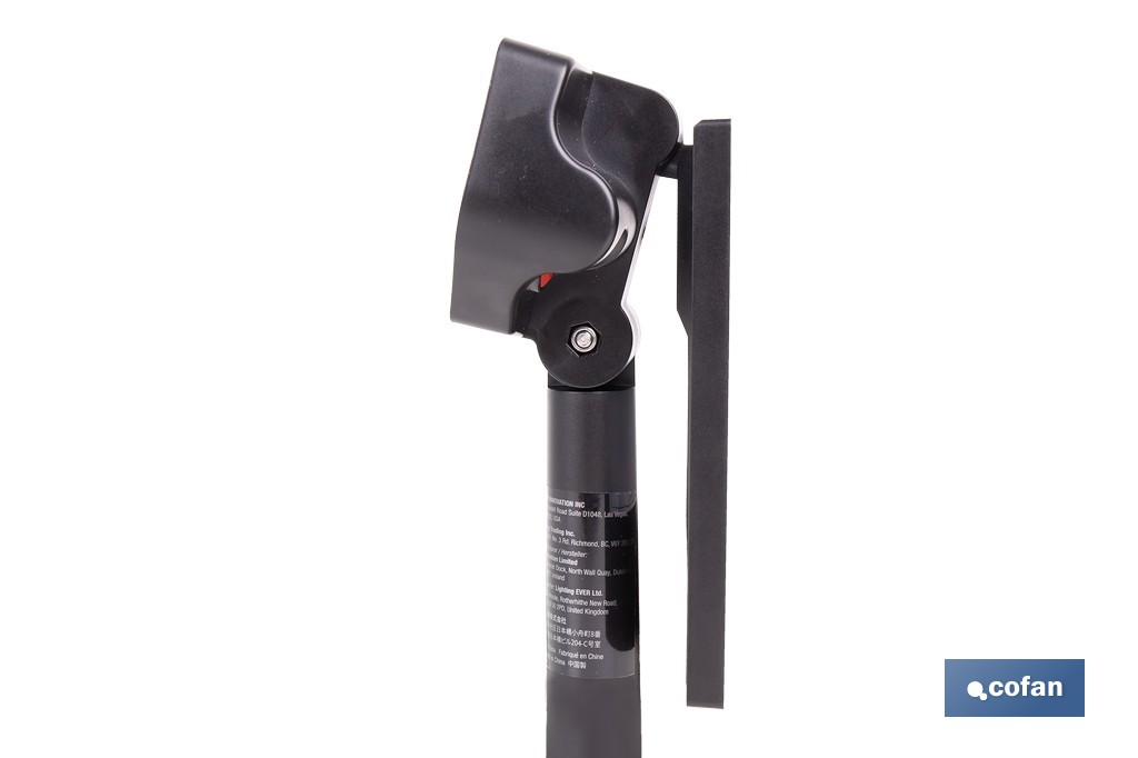 Pack de 4 apliques solares LED con sensor | Instalación en pared o suelo | Dos modos de iluminación | 3000 K, batería 3,7 V, 1500 mAh - Cofan