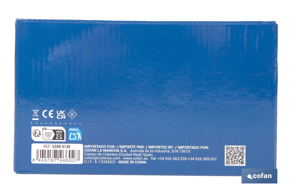 Pack de 4 apliques solares LED con sensor | Instalación en pared o suelo | Dos modos de iluminación | 3000 K, batería 3,7 V, 1500 mAh - Cofan