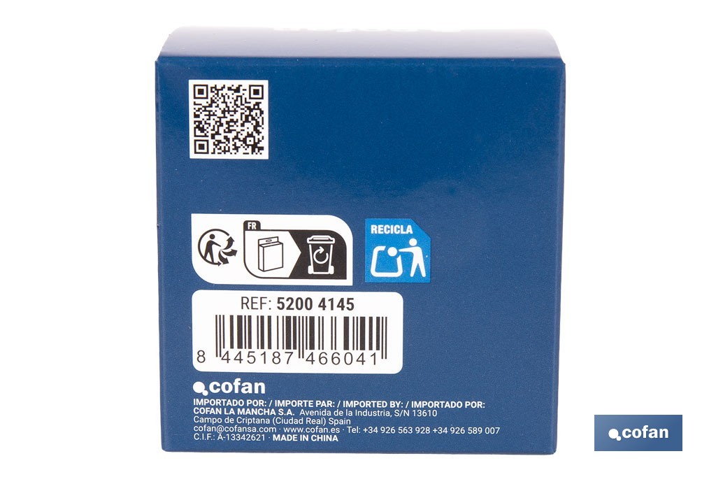 Lámpara LED quitamiedos con sensor de luz regulable. Luz nocturna infantil automática IP20 - Cofan