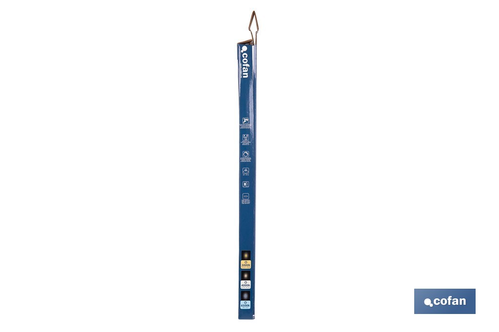 Aplique LED recargable con sensor de movimiento | Iluminación regulable con tecnología CCT | Disponible en dos medidas diferentes - Cofan