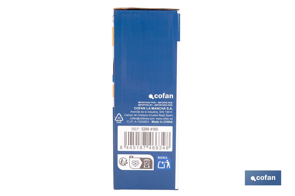 Tira de luz LED con mando a distancia | Iluminación LED RGB 12 V, IP65 con controlador y adaptador | Longitud: 3 metros - Cofan