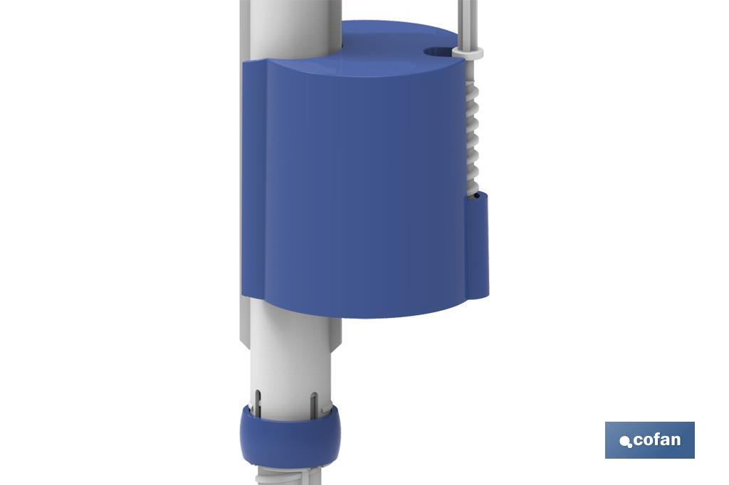 Robinet d'Alimentation | WC Inférieur | Modèle Kenyir | Fermeture par Piston | Fabriqué en Matériaux Plastiques - Cofan