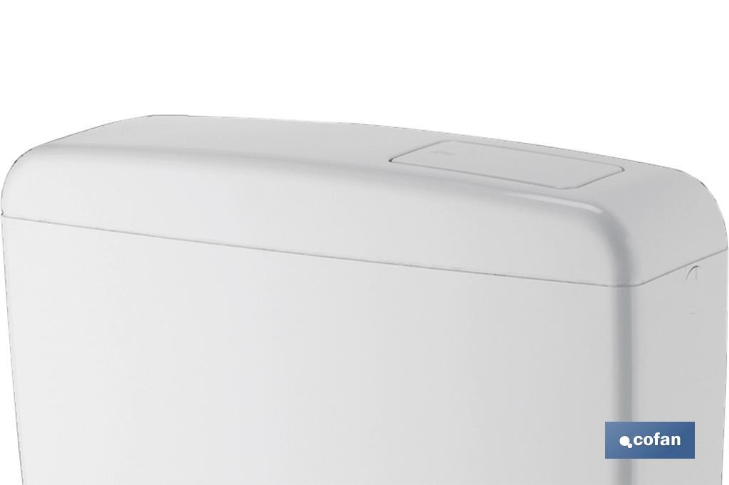 Medium Level Cistern | Complete Cistern | Flush Interruption | Bratán Model | ABS - Cofan