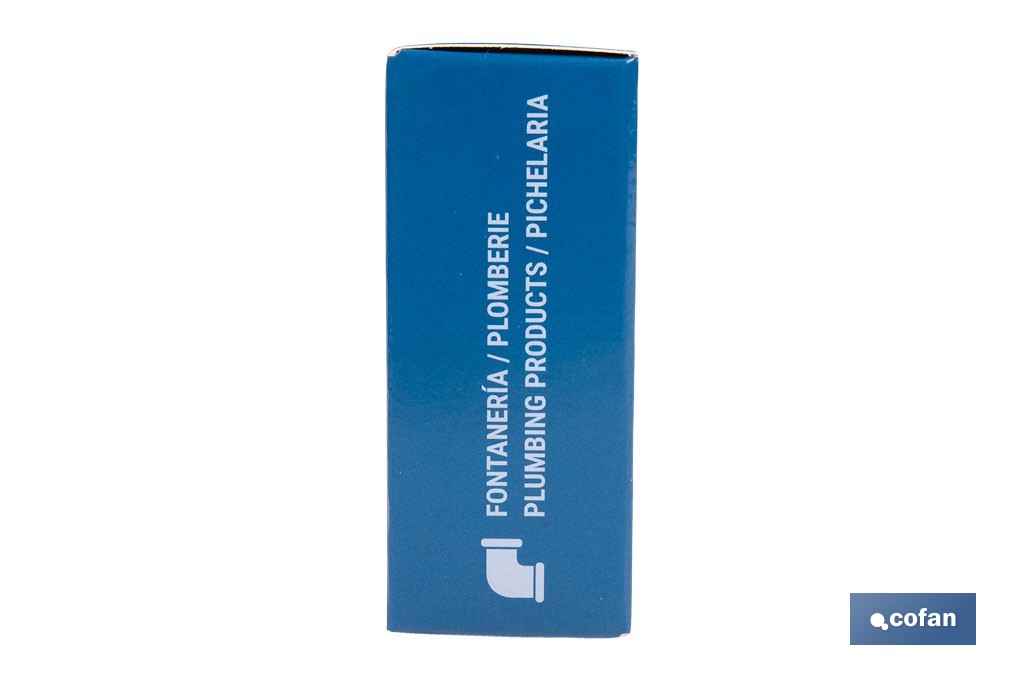 Set of 2 Angle Valves | Brass CW617N | 1/4 Turn Angle Valve - Cofan