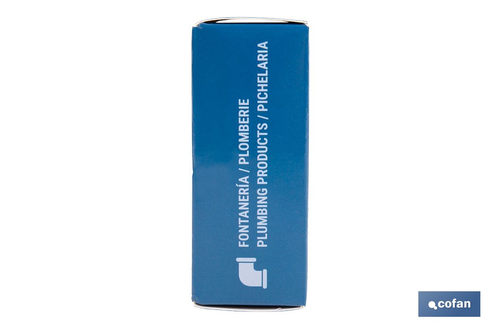 Válvula de Escuadra | Modelo Pistón | Medidas: 1/2" x 3/8" | Fabricada en Latón CV617N | Cierre y apertura con Pistón Regulable - Cofan