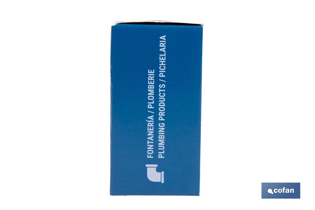 Válvula de Esquadria para máquina de lavar| Medidas: 1/2" x 3/4" | Fabricada em Latão CV617N | Fecho e Abertura 1/4 de Volta - Cofan