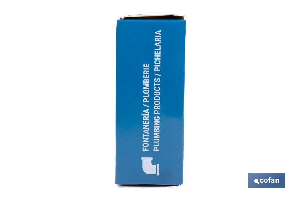 Válvula de Escuadra | Medidas: 1/2" x 3/4" | Volante de Mayor Tamaño Facilitando la Apertura y el Cierre - Cofan