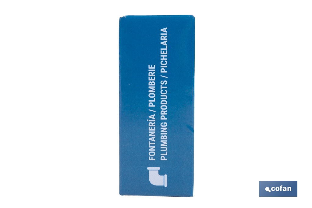 Torneira de Esquadria Modelo Lux Negra| Sistema de abertura e fecho de 1/4 de volta | PN 16 bar | Cor: negro | Duas medidas - Cofan