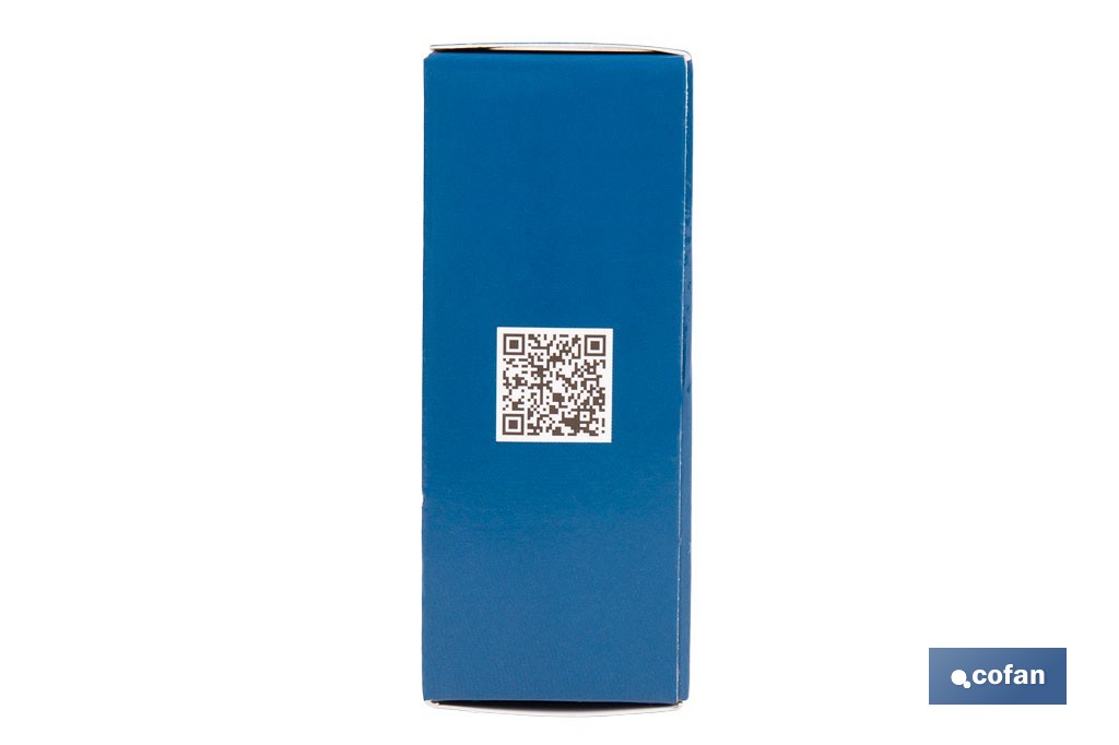 Torneira de Esquadria Modelo Lux Negra| Sistema de abertura e fecho de 1/4 de volta | PN 16 bar | Cor: negro | Duas medidas - Cofan