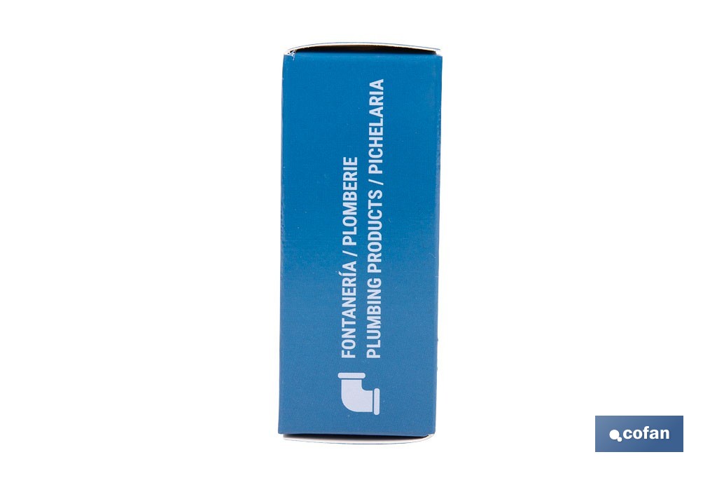 Torneira de Esquadria Modelo Lux Negra| Sistema de abertura e fecho de 1/4 de volta | PN 16 bar | Cor: negro | Duas medidas - Cofan