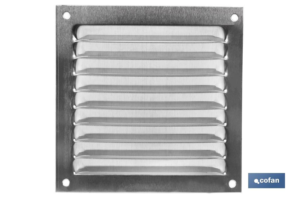 Ventilation grille | Aluminium | Available in various sizes - Cofan