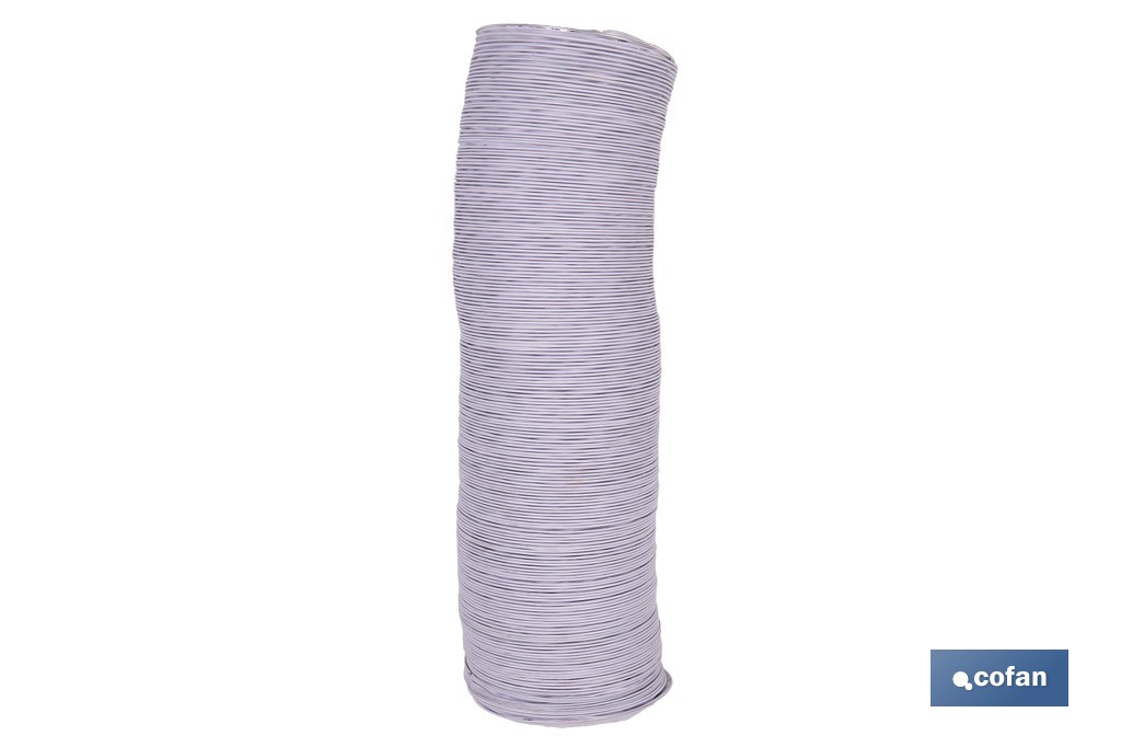 Tubo de evacuación extensible | Adecuado para secadora y aire acondicionado | Resistente hasta 150 °C | Disponible en diferentes medidas - Cofan