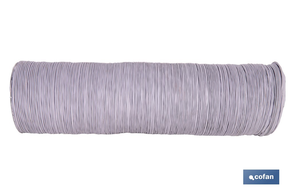 Tubo de evacuación extensible | Adecuado para secadora y aire acondicionado | Resistente hasta 150 °C | Disponible en diferentes medidas - Cofan