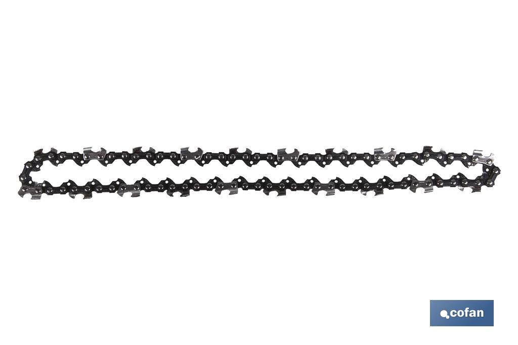 Recambio | Sierra de Cadena Eléctrica | Diente Redondo | Cortes Limpios y Continuados | Pack de 5 Unidades - Cofan