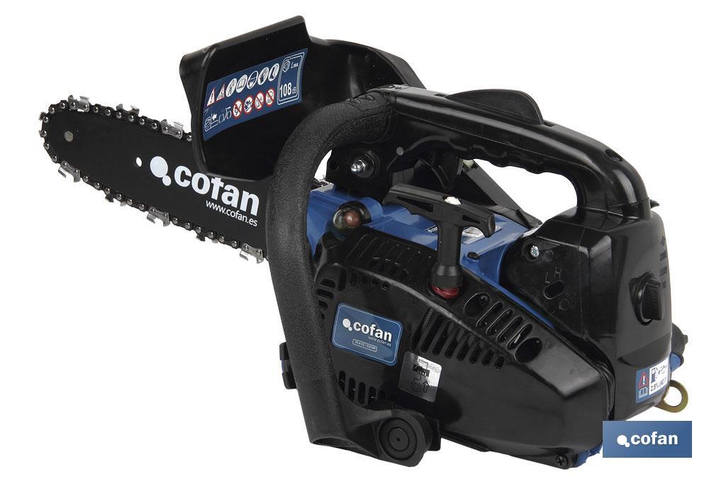 Motosserra Modelo Alaska | Motor 25,4CC | Corrente Mini Lâmina 10" - Cofan