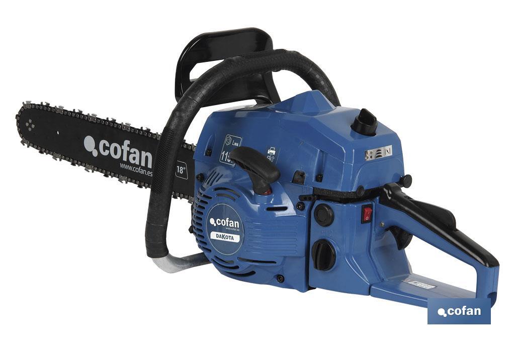 Chain Saw, Dakota Model | 54cc. Engine | Chain 0.325 | 18" Guide - Cofan