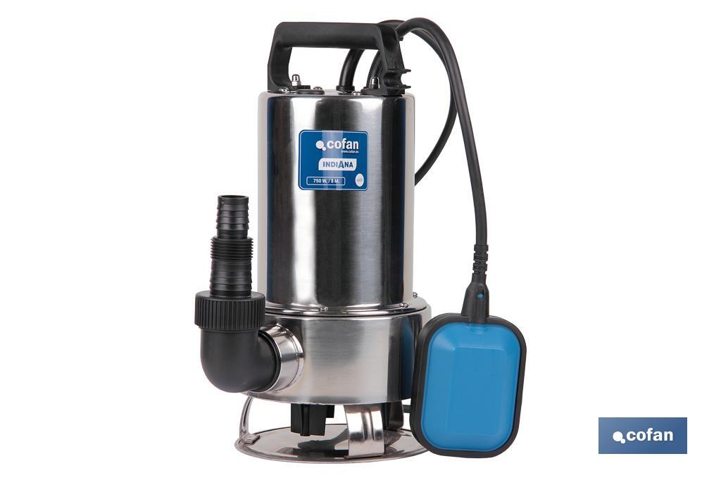 Submersible Water Pump | Indiana Model | 750W | Cable of 10m in length - Cofan