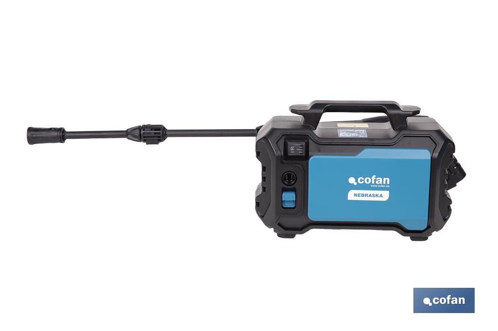 Limpiadora de alta presión | 1400 W | Caudal máximo 330 l/h | Presión máxima 110 bares | Sistema TSS - Cofan