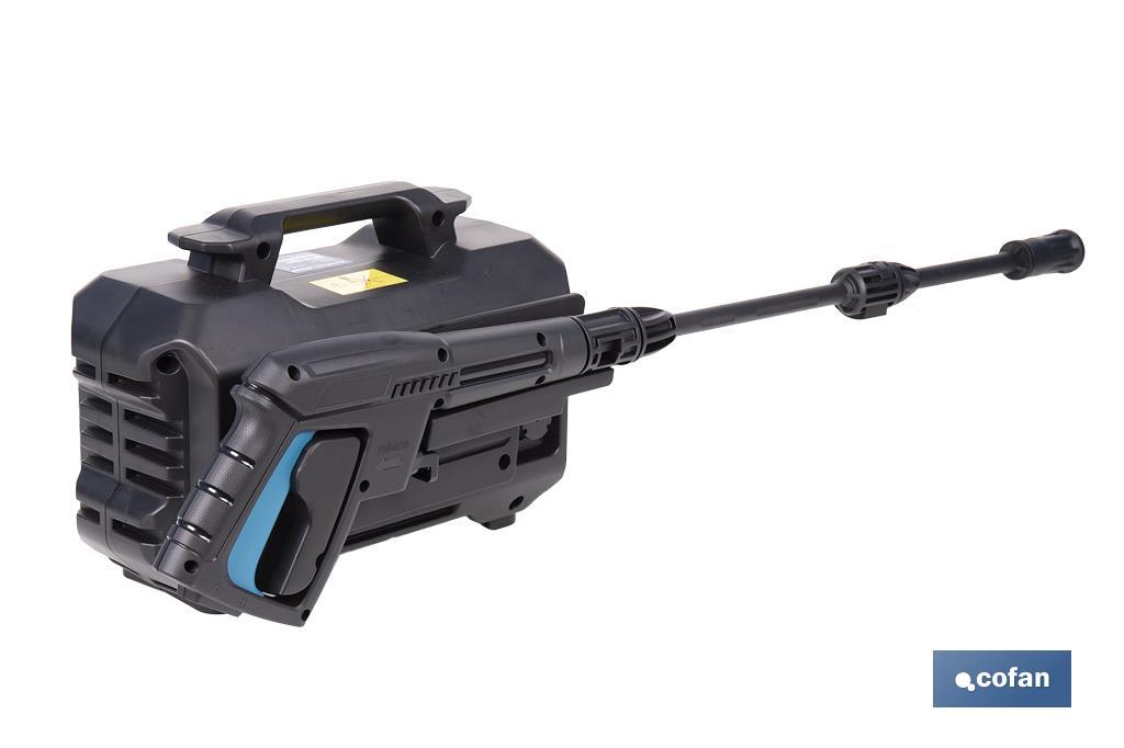 Limpiadora de alta presión | 1400 W | Caudal máximo 330 l/h | Presión máxima 110 bares | Sistema TSS - Cofan