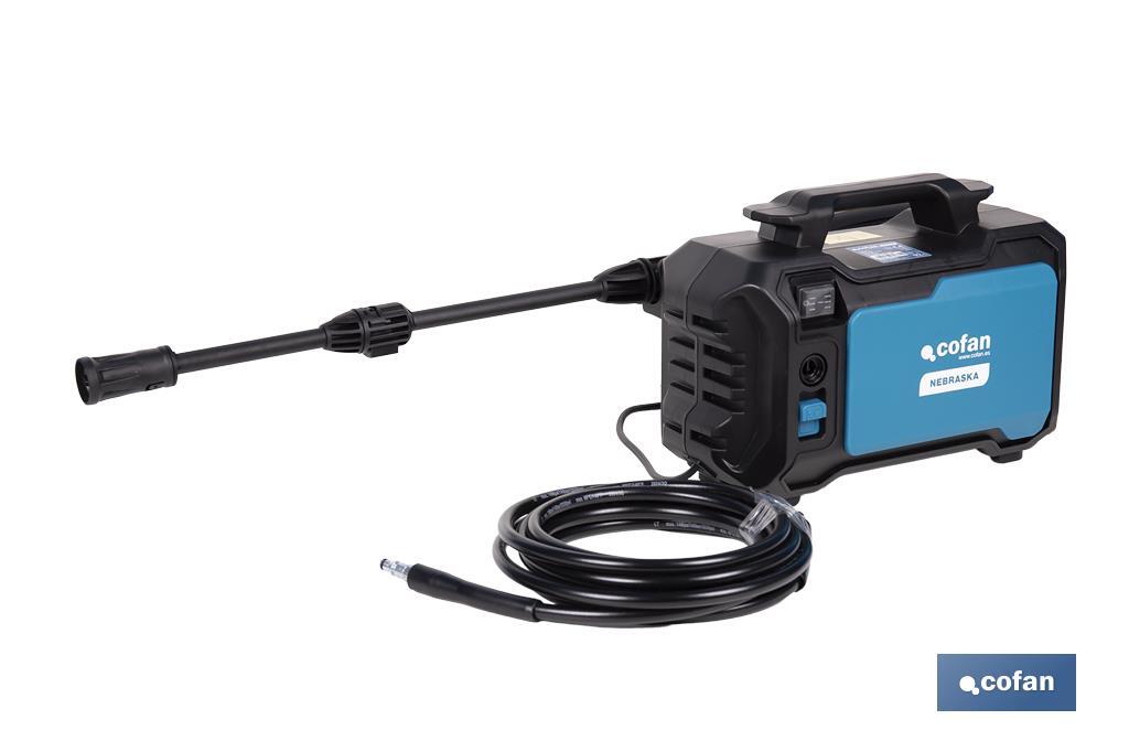 Limpiadora de alta presión | 1400 W | Caudal máximo 330 l/h | Presión máxima 110 bares | Sistema TSS - Cofan