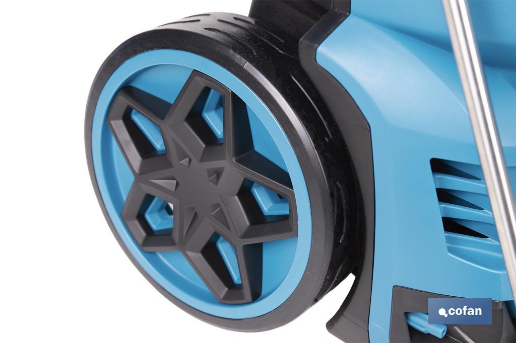 Limpiadora de alta presión | 2500 W | Caudal máximo 468 l/h | Presión máxima 195 bares | Sistema TSS - Cofan