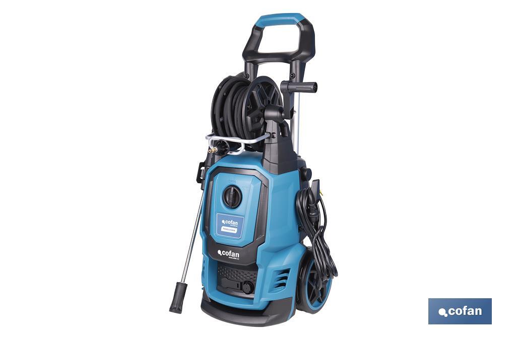 Limpiadora de alta presión | 2500 W | Caudal máximo 468 l/h | Presión máxima 195 bares | Sistema TSS - Cofan